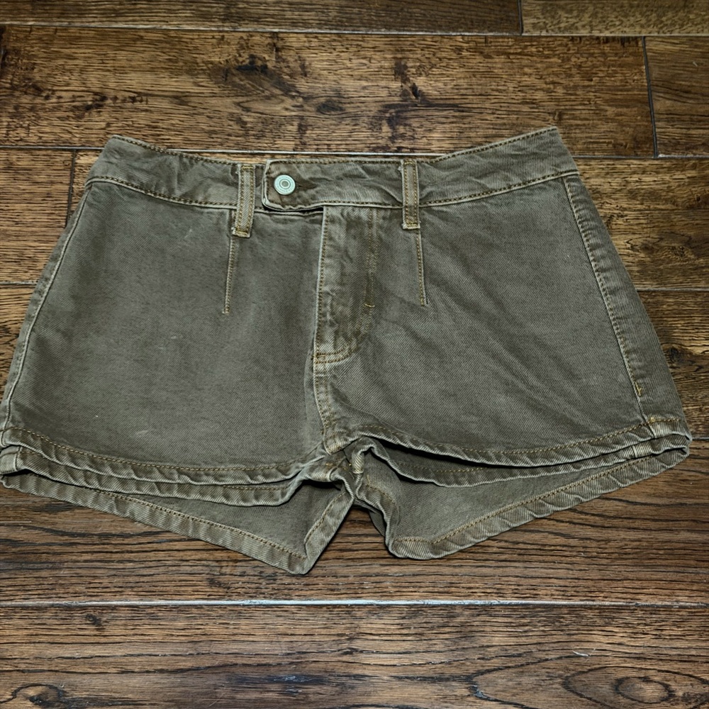 free people Women's brown denim skirt